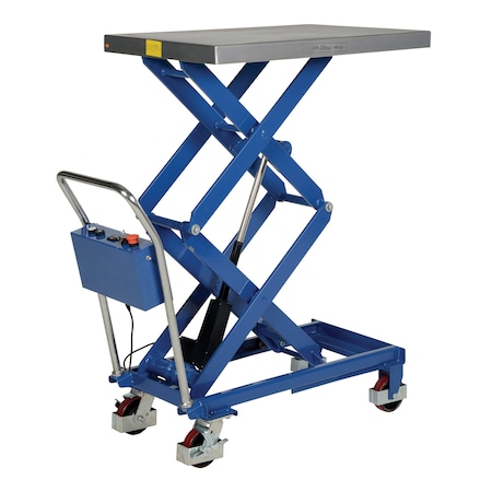 Vestil Linear Scissor Cart, 400lb, 23.625 x 35.5 CART-400-D-LA